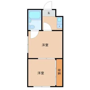 フォンタルナウ【3階】の間取り