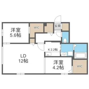 Livease S6W13【1階】の間取り