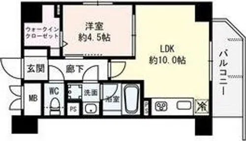 クラシスト播磨町【5階】の間取り