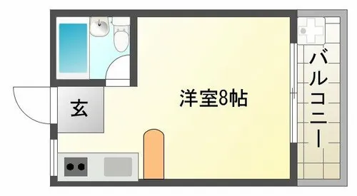 コーポライフビル【3階】の間取り