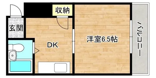 大阪府東大阪市荒川3丁目【マンション】の間取り