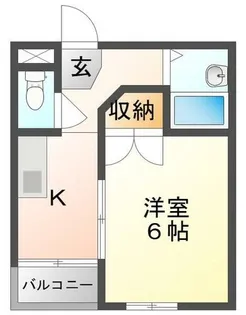 アンビエントマツダ【3階】の間取り