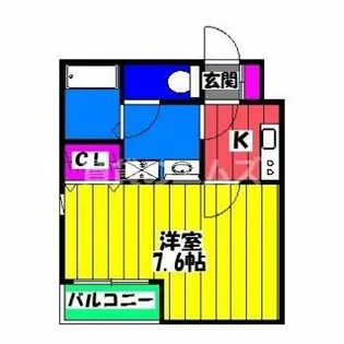 カストル【2階】の間取り