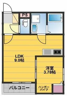 STAY HOME【3階】の間取り