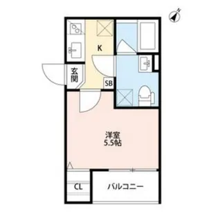 イーリス【2階】の間取り