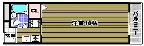 クオリティハイツ田中【4階】の間取り