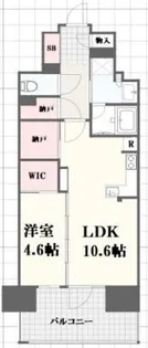 レーベン姫路本町【2階】の間取り
