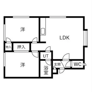 ホワイトヴァーチII【2階】の間取り