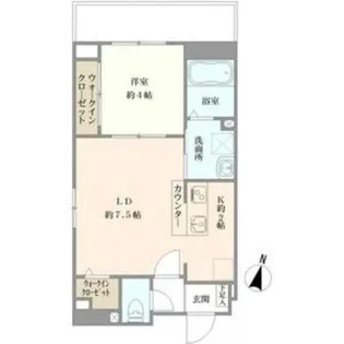 サンシエ神戸元町【2階】の間取り