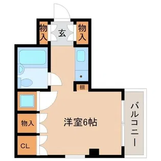 ハッピーコート塚口駅前【4階】の間取り
