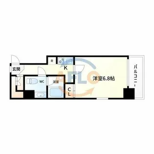 プラムコート【1階】の間取り