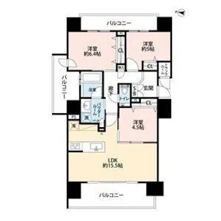 プレミスト札幌ステーションURBANSEED【9階】の間取り