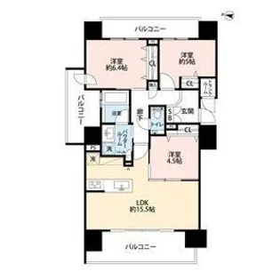 プレミスト札幌ステーションURBANSEED【9階】の間取り