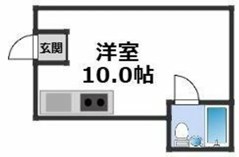 プレアール昭和町Ⅱ【5階】の間取り