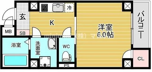 LCL大国【2階】の間取り