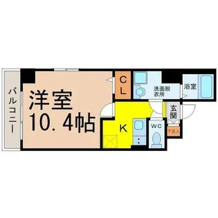 サクシードMt.1金山【7階】の間取り