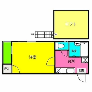 スクエア多賀【2階】の間取り