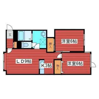 エルサ【1階】の間取り