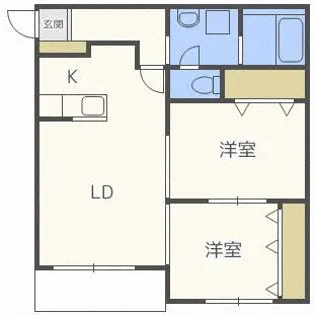 グランコート宮の森【4階】の間取り