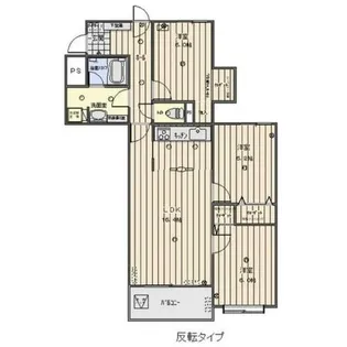 グレイス北円山旭堂第11【501号室】の間取り