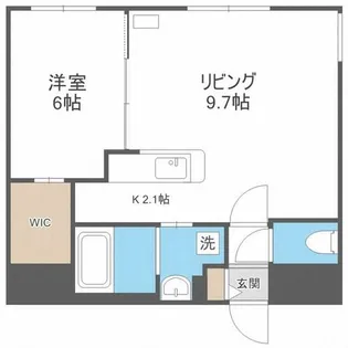 リヒトラーレ円山【2階】の間取り