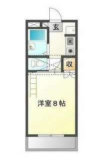 グリーンヒル9【306号室】の間取り