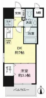 イグレック南本町【7階】の間取り