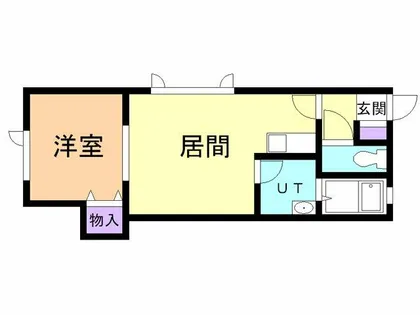 ハイツ新生【201号室】の間取り