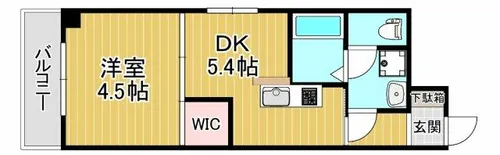 SOAR堺綾之町【5階】の間取り