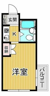 ファントム中百舌鳥【4階】の間取り