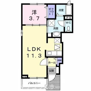 サカエハウス【1階】の間取り