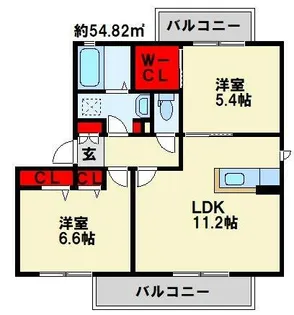 Shamaison TAKENO【2階】の間取り