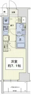 スワンズシティ大手前ソレイユ【10階】の間取り