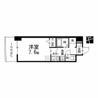 クレストステージ内山【5階】の間取り