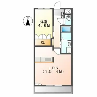 アマリリス【1階】の間取り