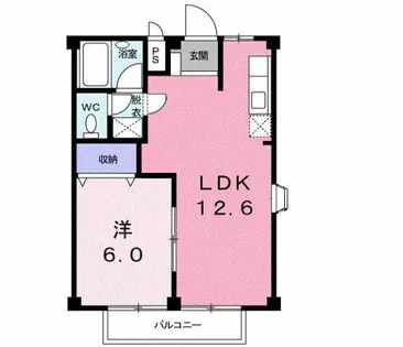 EAST GARDEN【2階】の間取り