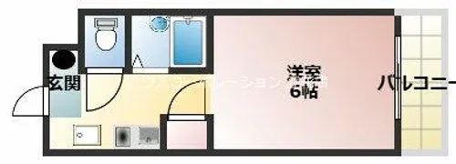 ソレイユ武庫川【1階】の間取り