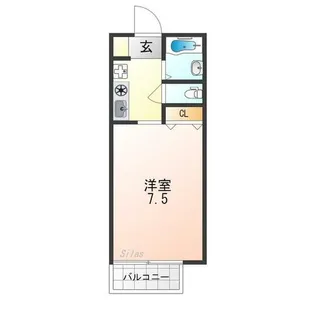 ファインフォーリスト【1階】の間取り