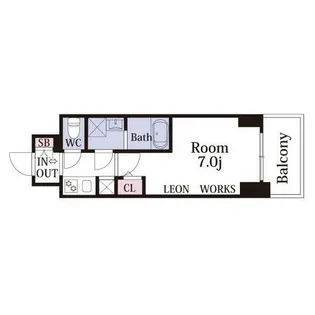 S-RESIDENCE福島Alovita【8階】の間取り