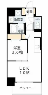 アーバネックス堂島【12階】の間取り