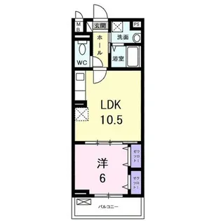 glanz CLK いちご館【2階】の間取り