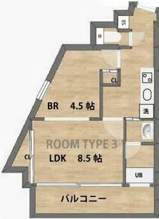 BLDK THEATER【9階】の間取り