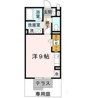 エスペランサ【2階】の間取り