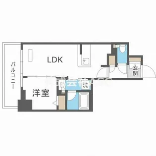 アーバネックス大阪城北【2階】の間取り
