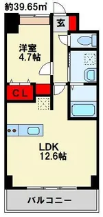 MDI ロイヤルコート 春の町【3階】の間取り