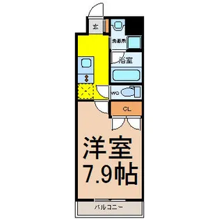 愛知県名古屋市千種区今池南【マンション】の間取り
