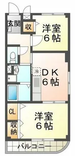 バージンブリッジ【3階】の間取り