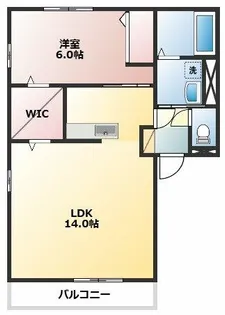 グリーンシード C【1階】の間取り