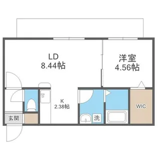 Harness南11条【3階】の間取り