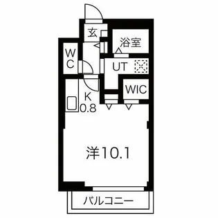 プレミアムキャッスル西春 Ⅱ【1階】の間取り